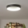 Brilagi - Candeeiro de teto LED regulável FALCON LED/80W/230V 3000-6500K Ø 60 cm preto + comando remoto