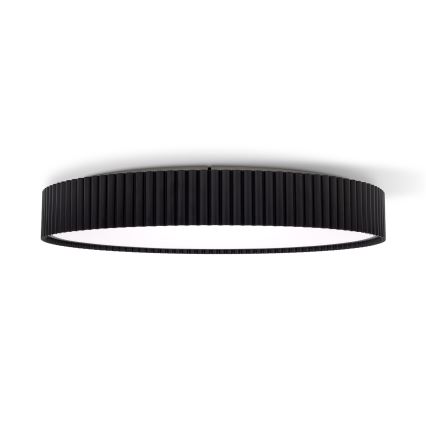 Brilagi - Plafon LED dimerizável FALCON MODERN LED/54W/230V 3000-6500K diâmetro 60 cm preto + comando à distância