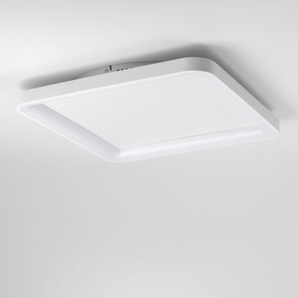 Brilagi - Luminária de teto LED dimerizável FALCON SLIM LED/50W/230V 3000-6500K 50x50 cm branca + controlo remoto