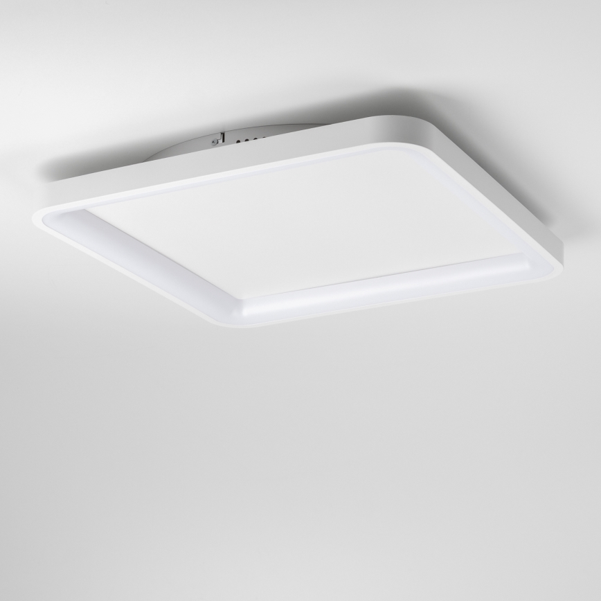 Brilagi - Luminária de teto LED dimerizável FALCON SLIM LED/50W/230V 3000-6500K 50x50 cm branca + controlo remoto