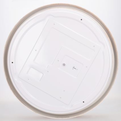Brilagi - Luminária de teto LED dimerizável FLOCO LED/48W/230V 3000-6500K Ø 40 cm acabamento madeira/preto + comando remoto
