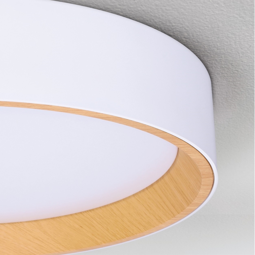 Brilagi - Luminária de teto LED dimerizável LARIOS LED/72W/230V 3000-6500K branca Ø 59 cm + controlo remoto