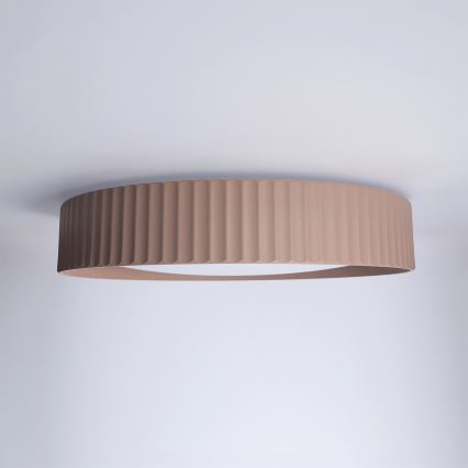 Brilagi - Plafon LED regulável LUCIA LED/48W/230V 3000-6500K Ø 41 cm taupe + comando à distância