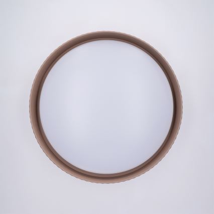 Brilagi - Plafon LED regulável LUCIA LED/48W/230V 3000-6500K Ø 41 cm taupe + comando à distância