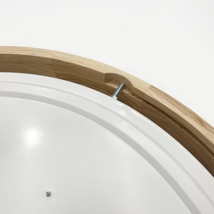 Brilagi - Candeeiro de tecto LED dimerizável MANAROLA REMOTE LED/36W/230V 3000-6500K diâmetro 51 cm carvalho + comando remoto