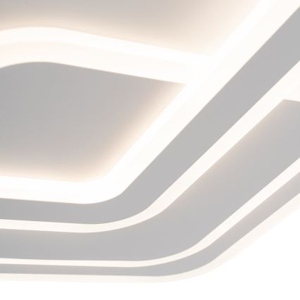 Brilagi - Luminária de teto LED dimerizável MODERN LED/80W/230V 3000-6000K 52,5x52,5 cm + controlo remoto