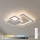 Brilagi - Candeeiro de teto LED regulável MODERN LED/93W/230V 3000-6000K 48,5x48,5 cm + controlo remoto