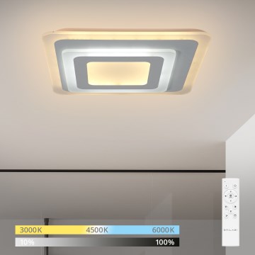 Brilagi - Candeeiro de teto LED regulável MODERN MINI LED/65W/230V 3000-6000K 37x37 cm + controlo remoto