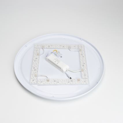 Brilagi - Luminária de teto LED dimerizável PINE LED/60W/230V, acabamento em madeira, diâmetro 52 cm, 3000-6500K + comando remoto