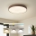 Brilagi - Candeeiro de teto LED regulável POOL LED/48W/230V 3000-6000K Ø 40 cm castanho + controlo remoto