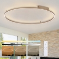 Brilagi - Candeeiro de teto LED regulável PORTOFINO LED/85W/230V 3000-6000K Ø 120 cm bege + controlo remoto