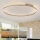 Brilagi - Candeeiro de teto LED regulável PORTOFINO LED/85W/230V 3000-6000K Ø 120 cm bege + controlo remoto