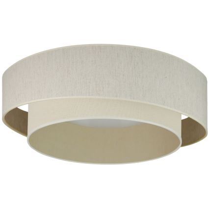 Brilagi - Candeeiro de tecto LED dimerizável SHINE LED/24W/230V diâmetro 60 cm 3000/4000/6500K creme + controlo remoto