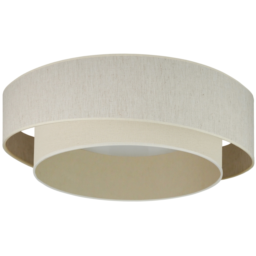 Brilagi - Candeeiro de tecto LED dimerizável SHINE LED/24W/230V diâmetro 60 cm 3000/4000/6500K creme + controlo remoto