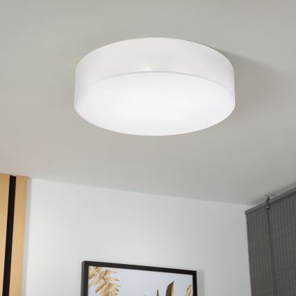 Brilagi - Candeeiro de Teto LED SIRIJA 4xE27/15W/230V Ø 60 cm branco