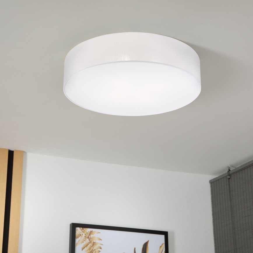 Brilagi - Candeeiro de Teto LED SIRIJA 4xE27/15W/230V Ø 60 cm branco