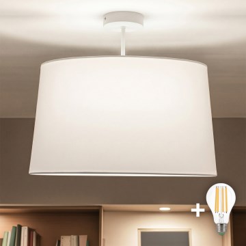 Brilagi - Candeeiro de teto LED sobreposto CERIA 1xE27/60W/230V Ø 45 cm branco