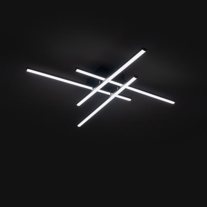 Brilagi - Plafon STRIPES LED/37W/230V 68x68 cm preto