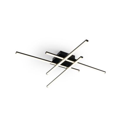 Brilagi - Plafon STRIPES LED/37W/230V 68x68 cm preto