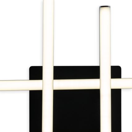 Brilagi - Plafon STRIPES LED/37W/230V 68x68 cm preto