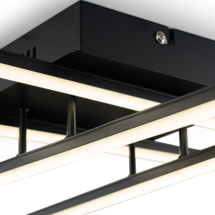 Brilagi - Plafon STRIPES LED/37W/230V 68x68 cm preto