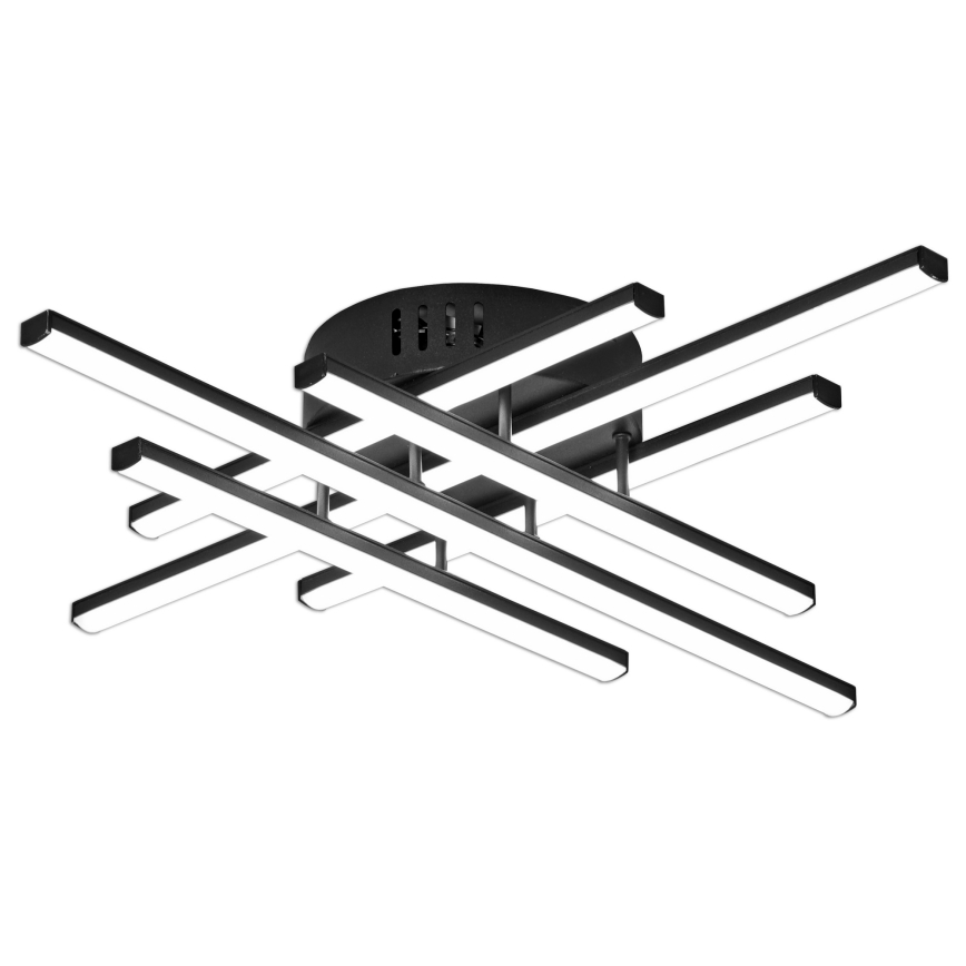 Brilagi - Candeeiro de teto STRIPES LED/42W/230V 51x51 cm preto