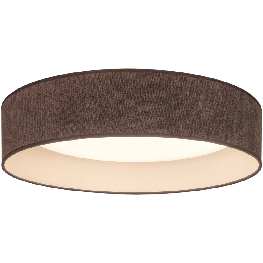 Brilagi - Candeeiro de teto LED VELVET SIMPLE LED/36W/230V 3000K diâmetro 55 cm castanho