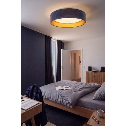 Brilagi - Candeeiro de teto LED VELVET SIMPLE LED/36W/230V 3000K Ø55 cm azul