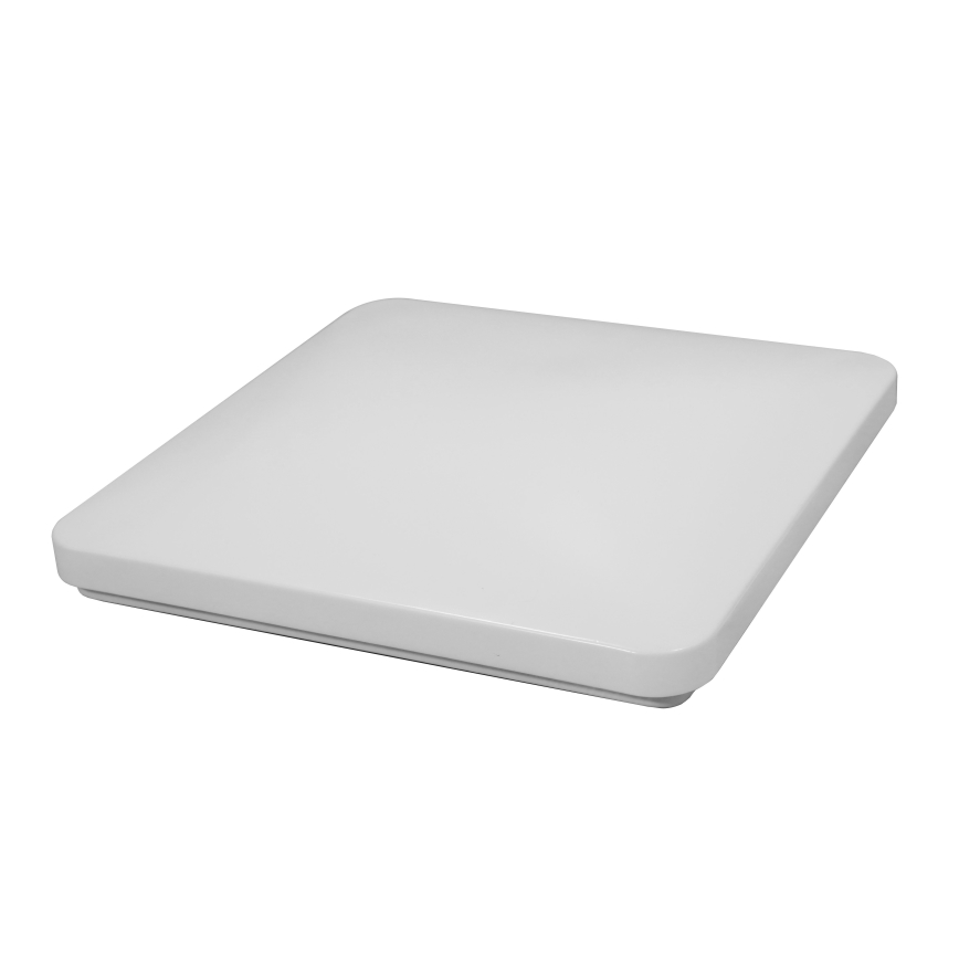 Brilagi - Candeeiro de tecto LED VELVET SQUARE LED/24W/230V 43x43 cm castanho