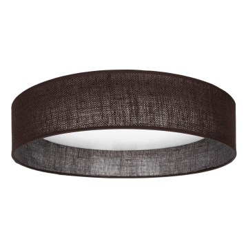 Brilagi - Candeeiro de Teto LED VELVET VARI LED/24W/230V 3000/4000/6500K diâmetro 45 cm castanho