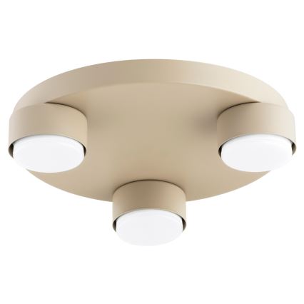 Brilagi - Candeeiro de teto MONO 3xGX53/12W/230V Ø 30 cm bege