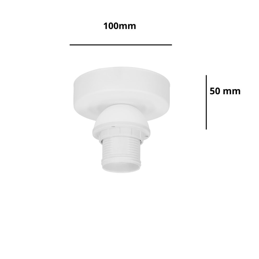 Brilagi - Candeeiro de teto PARTY 1xE27/60W/230V Ø 10 cm branco