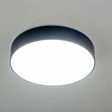 BRILAGI - Candeeiro de teto POOL 5xE27/15W/230V diâmetro 60 cm IP54 preto