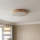 Brilagi - Candeeiro de teto POOL LED/36W/230V 3000/4000/6000K Ø 30 cm acabamento em madeira