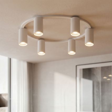 Brilagi - Candeeiro de teto SELE 6xGU10/30W/230V branco