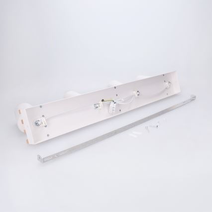 Brilagi - Candeeiro de teto SELE WOOD ACOUSTIC 4xGU10/30W/230V branco/madeira