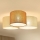 Brilagi - Candeeiro de teto SPIDER 3xE27/15W/230V 60x70 cm bege/creme