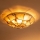 Brilagi - Candeeiro de teto Tiffany em vitral FOLIA, 2xE27/60W/230V, diâmetro 40 cm