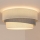Brilagi - Candeeiro de teto TRIO 1xE27/60W/230V Ø 40 cm creme/cinzento