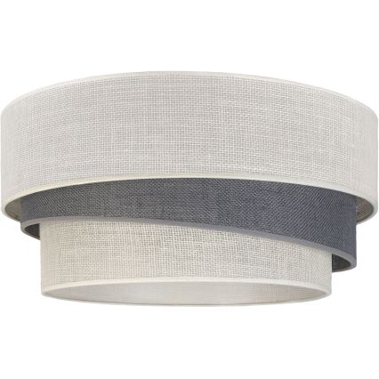 Brilagi - Candeeiro de teto TRIO 1xE27/60W/230V Ø 40 cm creme/cinzento