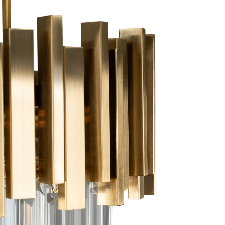 BRILAGI - Candeeiro de teto VERVE 4xE14/40W/230V diâmetro 40 cm dourado