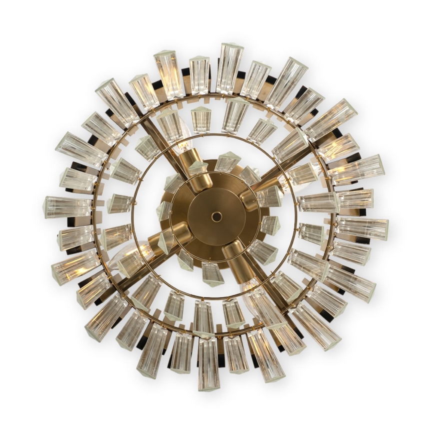 BRILAGI - Candeeiro de teto VERVE 4xE14/40W/230V diâmetro 40 cm dourado