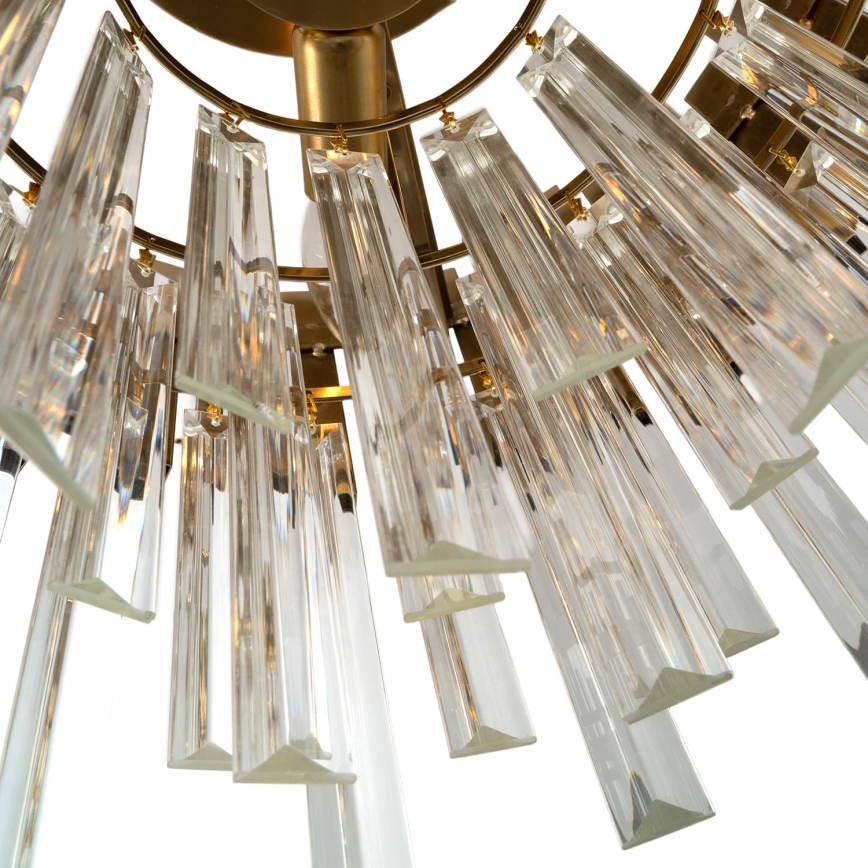 BRILAGI - Candeeiro de teto VERVE 4xE14/40W/230V diâmetro 40 cm dourado