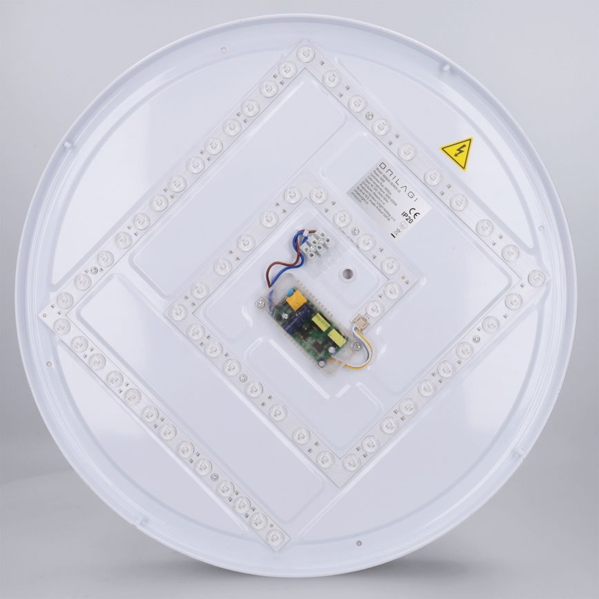 Brilagi - Candeeiro de teto LED dimerizável MATTEO LED/60W/230V 3000-6500K Ø 51,5 cm preto + comando remoto