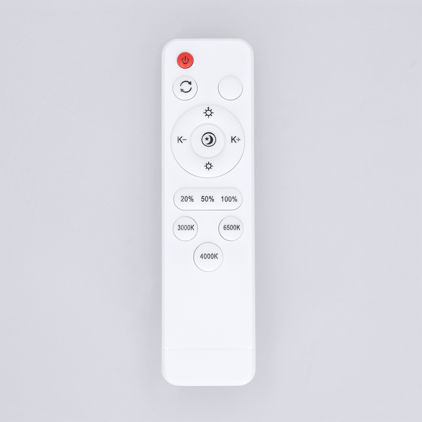 Brilagi - Candeeiro de teto LED dimerizável MATTEO LED/60W/230V 3000-6500K Ø 51,5 cm preto + comando remoto