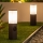 Brilagi - Candeeiro exterior com 2 tomadas SCHUKO NOVA 1xE27/15W/230V 40 cm IP44 preto