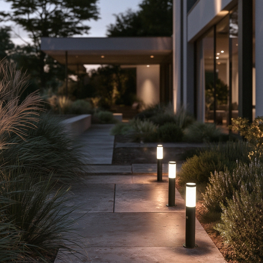 BRILAGI - Candeeiro de exterior com sensor ELIA 1xE27/20W/230V IP44 50 cm antracite