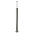 Brilagi - Candeeiro exterior ELIA 1xE27/20W/230V IP44 100 cm cromo fosco