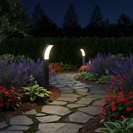 Brilagi - Candeeiro exterior LED ARCELO LED/9W/230V 50 cm IP44