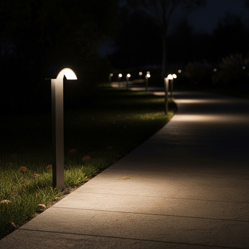 Brilagi - Candeeiro exterior LED ARCELO LED/9W/230V 80 cm IP54